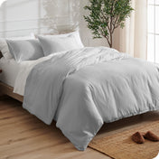 Microfiber Duvet Cover & Sham Set - Bare Home