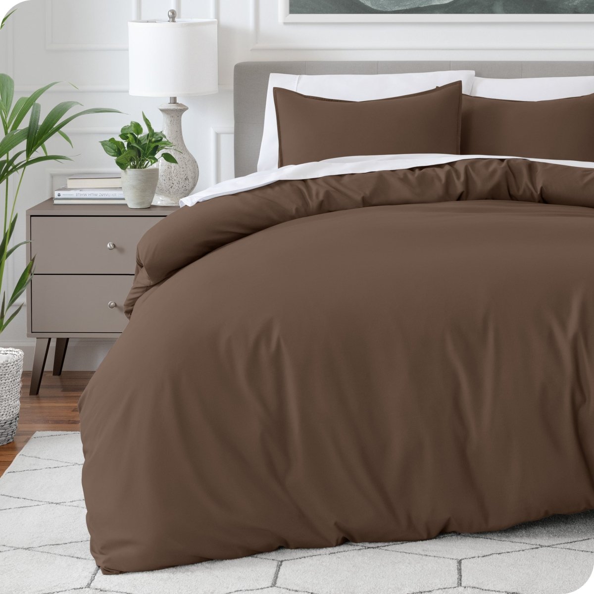 Microfiber Duvet Cover & Sham Set - Bare Home