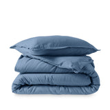 Cotton Flannel Duvet Cover & Sham Set