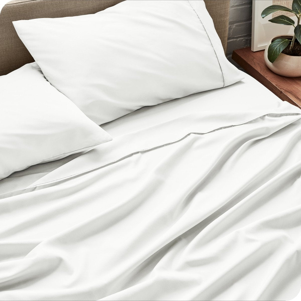 Microfiber Sheet Set - Open End Pillowcase - Bare Home