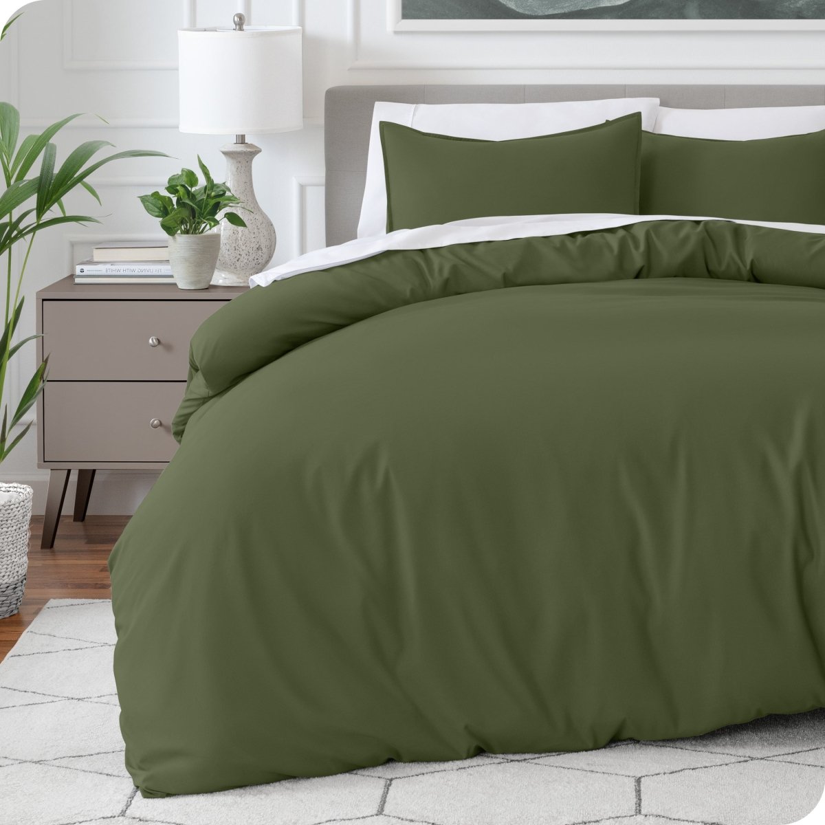 Microfiber Duvet Cover & Sham Set - Bare Home
