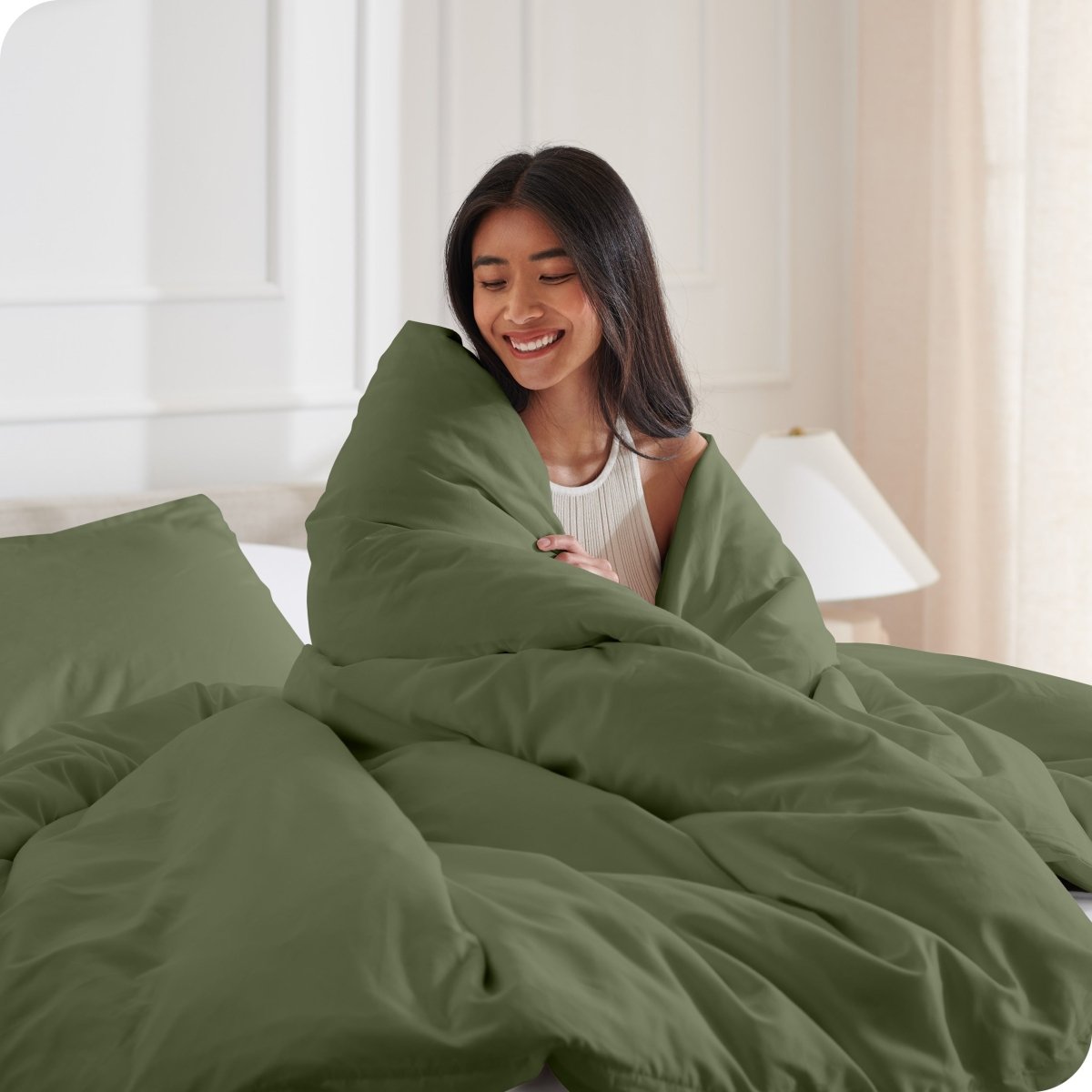 Microfiber Duvet Cover & Sham Set - Bare Home