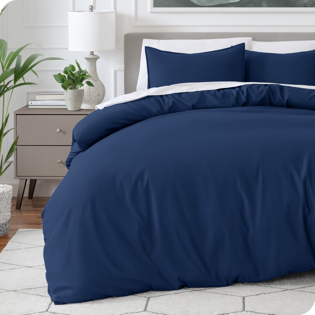 Microfiber Duvet Cover & Sham Set - Bare Home