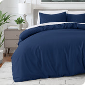 Microfiber Duvet Cover & Sham Set - Bare Home