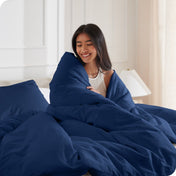 Microfiber Duvet Cover & Sham Set - Bare Home