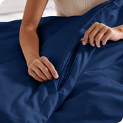 Microfiber Duvet Cover & Sham Set - Bare Home