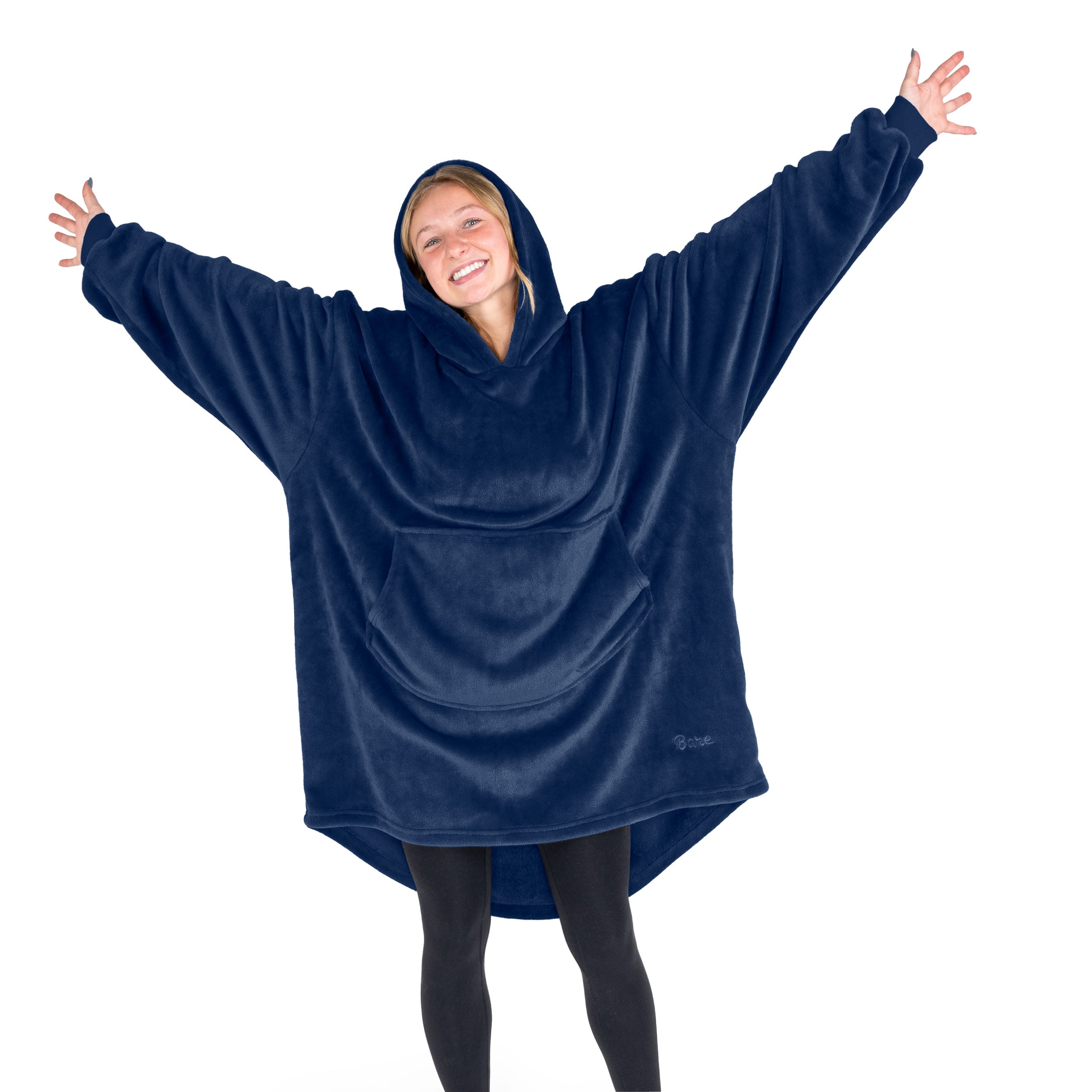 The Bare Homey™ - Microplush Wearable Blanket - Adult