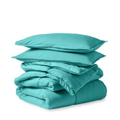 Down Alternative Box Stitch Comforter Set - King/California King - Bare Home
