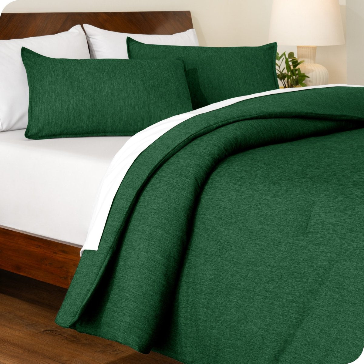 Down Alternative Track Stitch Comforter Set - Bare Home