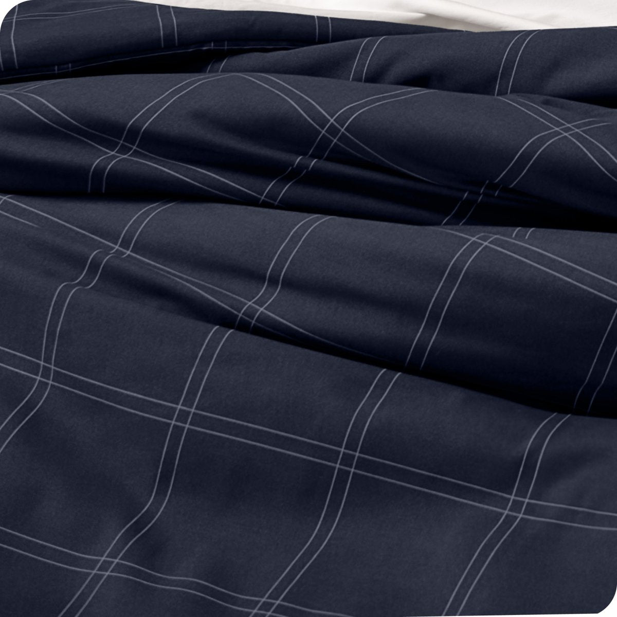 Down Alternative Track Stitch Comforter Set - Bare Home