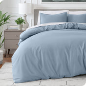Microfiber Duvet Cover & Sham Set - Bare Home