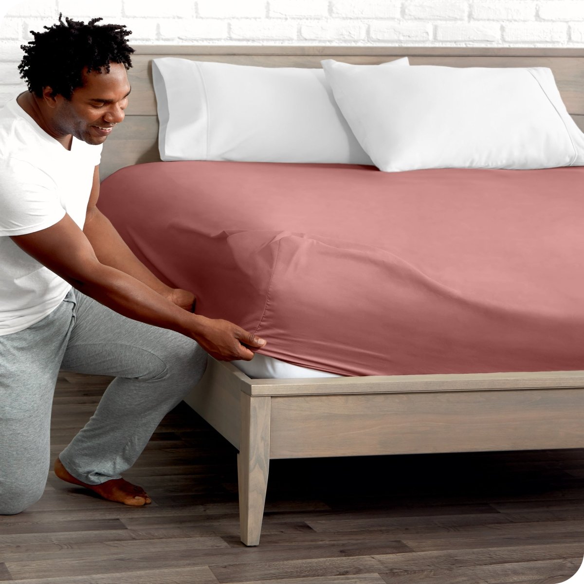 Microfiber Fitted Sheet - Bare Home