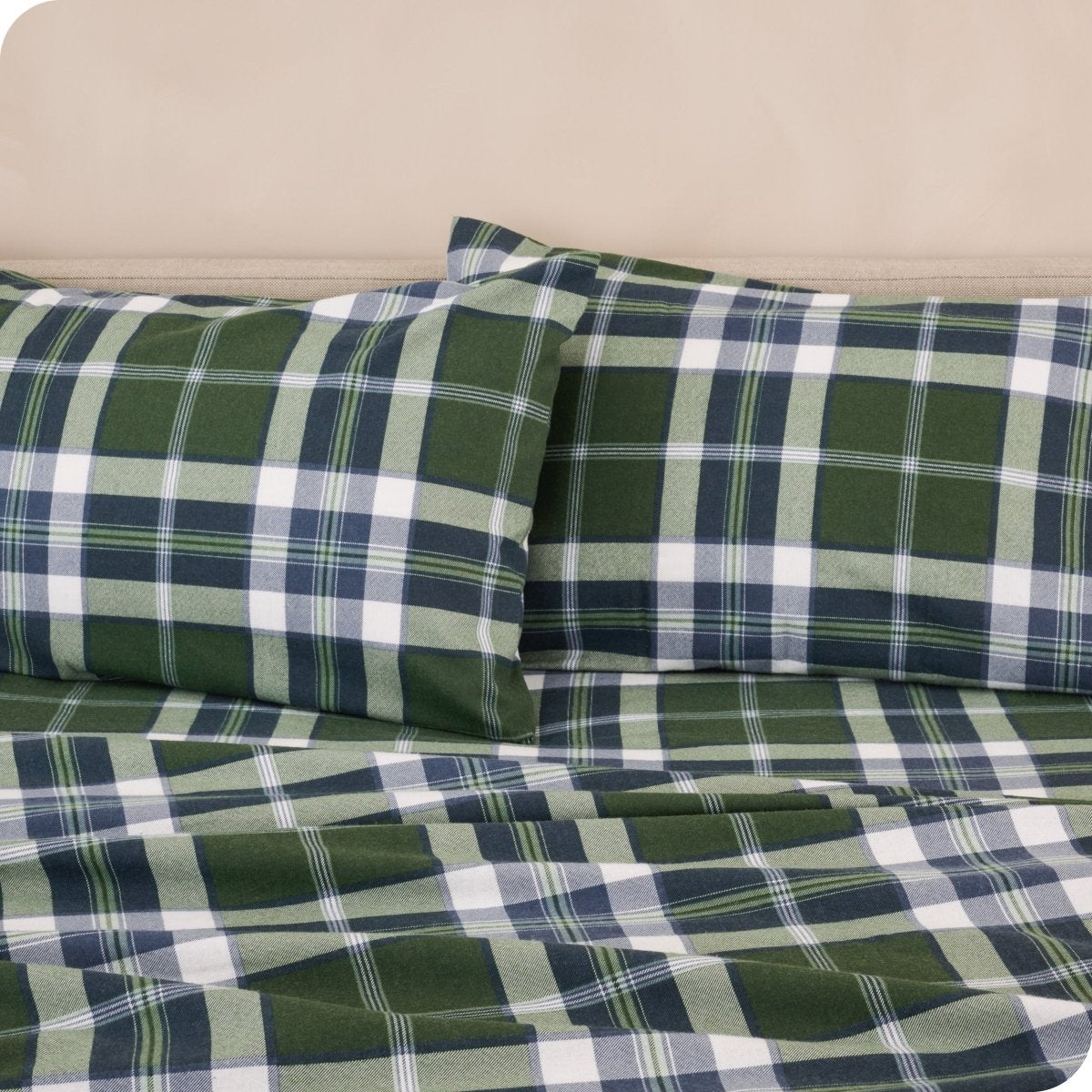 Cotton Flannel Sheet Set - Prints - Bare Home