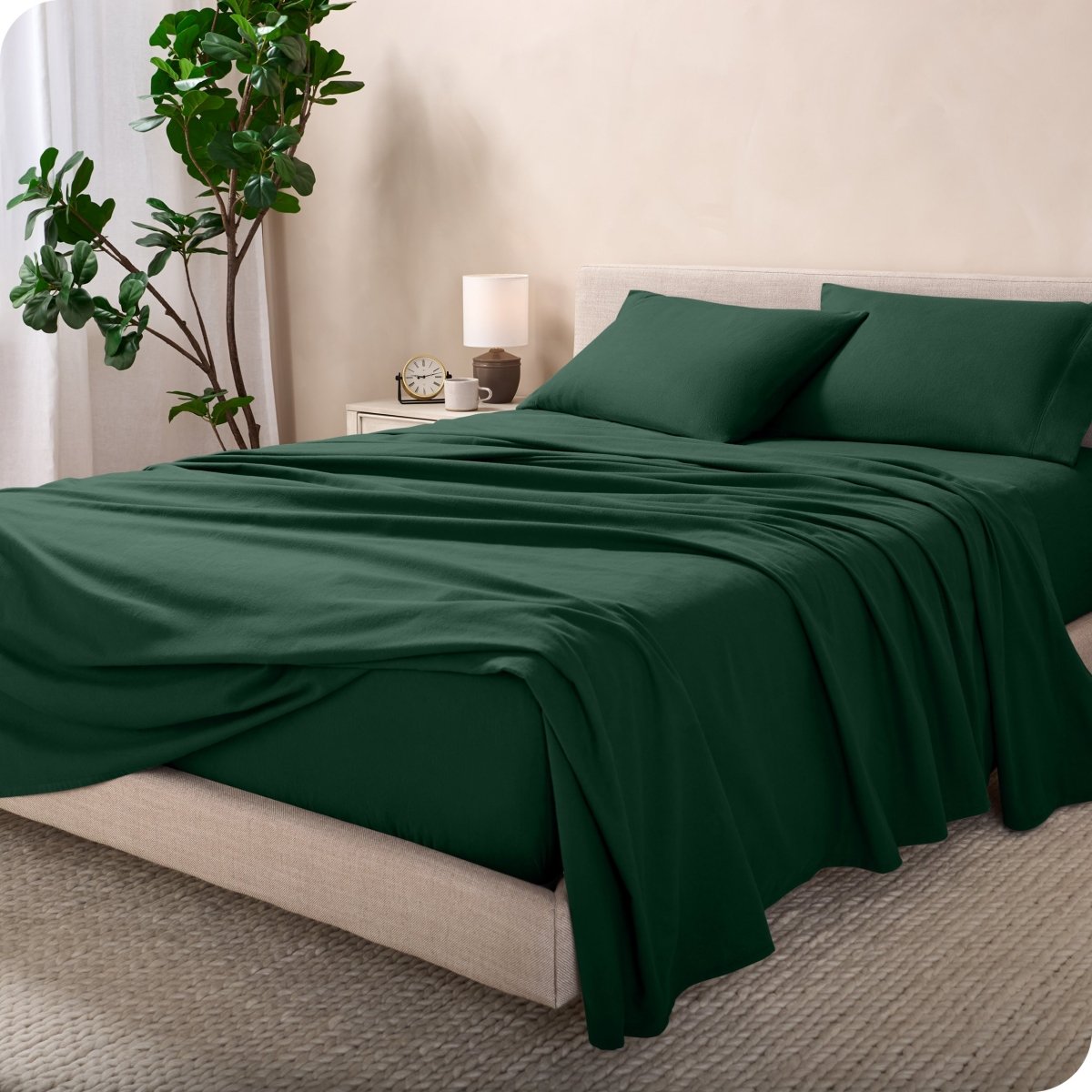 Cotton Flannel Sheet Set - Bare Home