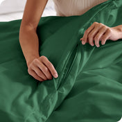 Microfiber Duvet Cover & Sham Set - Bare Home