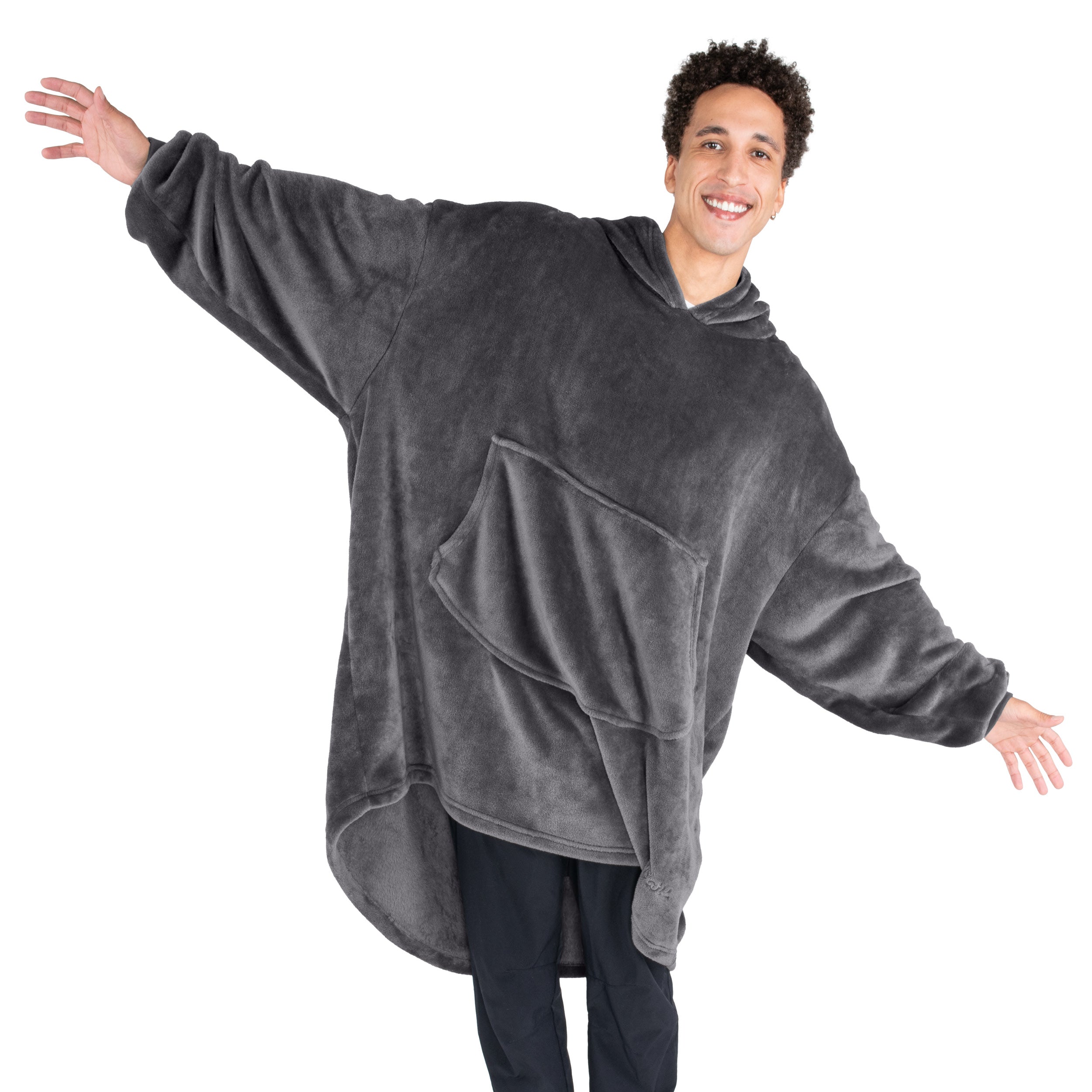The Bare Homey™ - Microplush Wearable Blanket - Adult