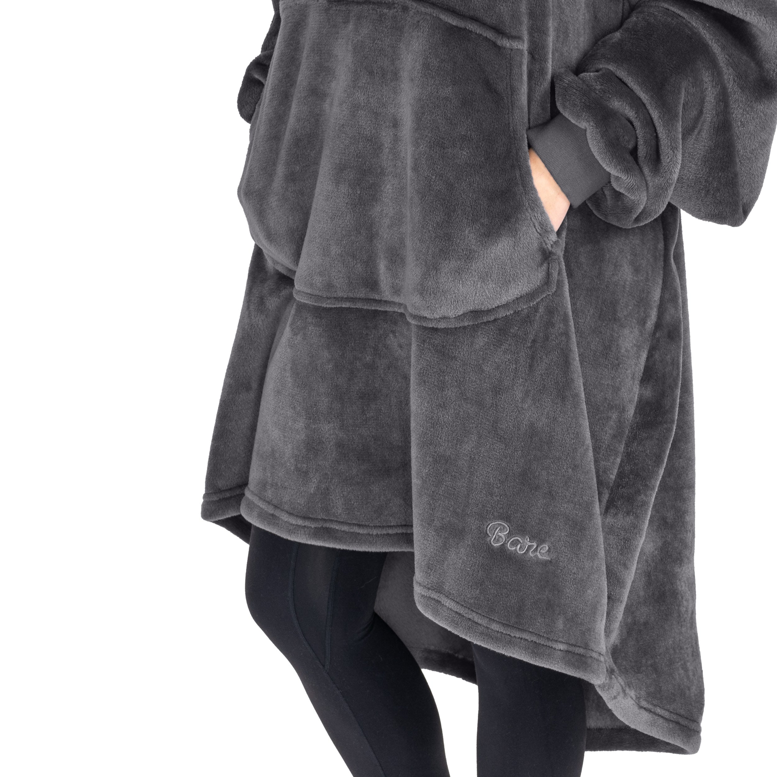 The Bare Homey™ - Microplush Wearable Blanket - Adult