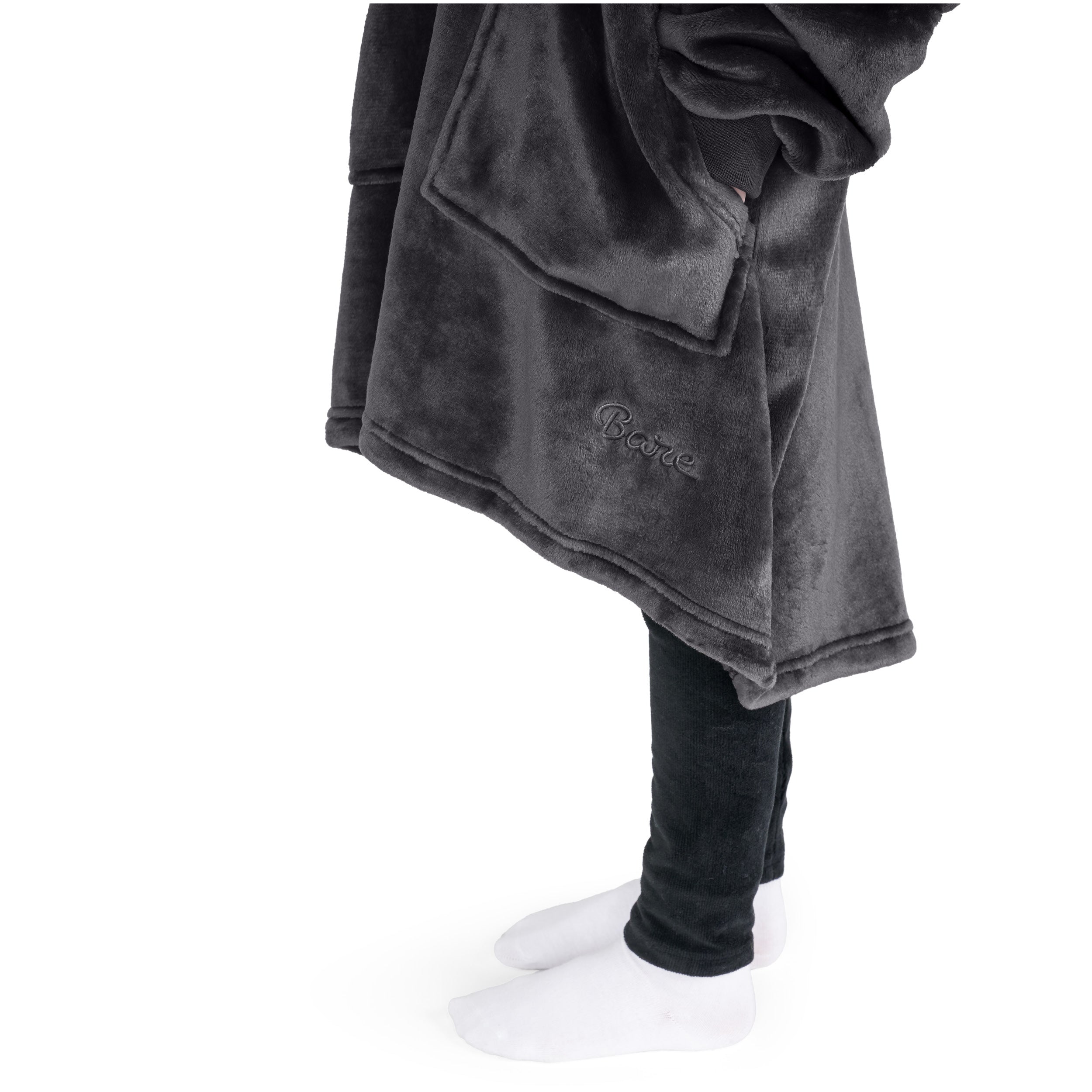 The Bare Homey™ - Microplush Wearable Blanket - Youth