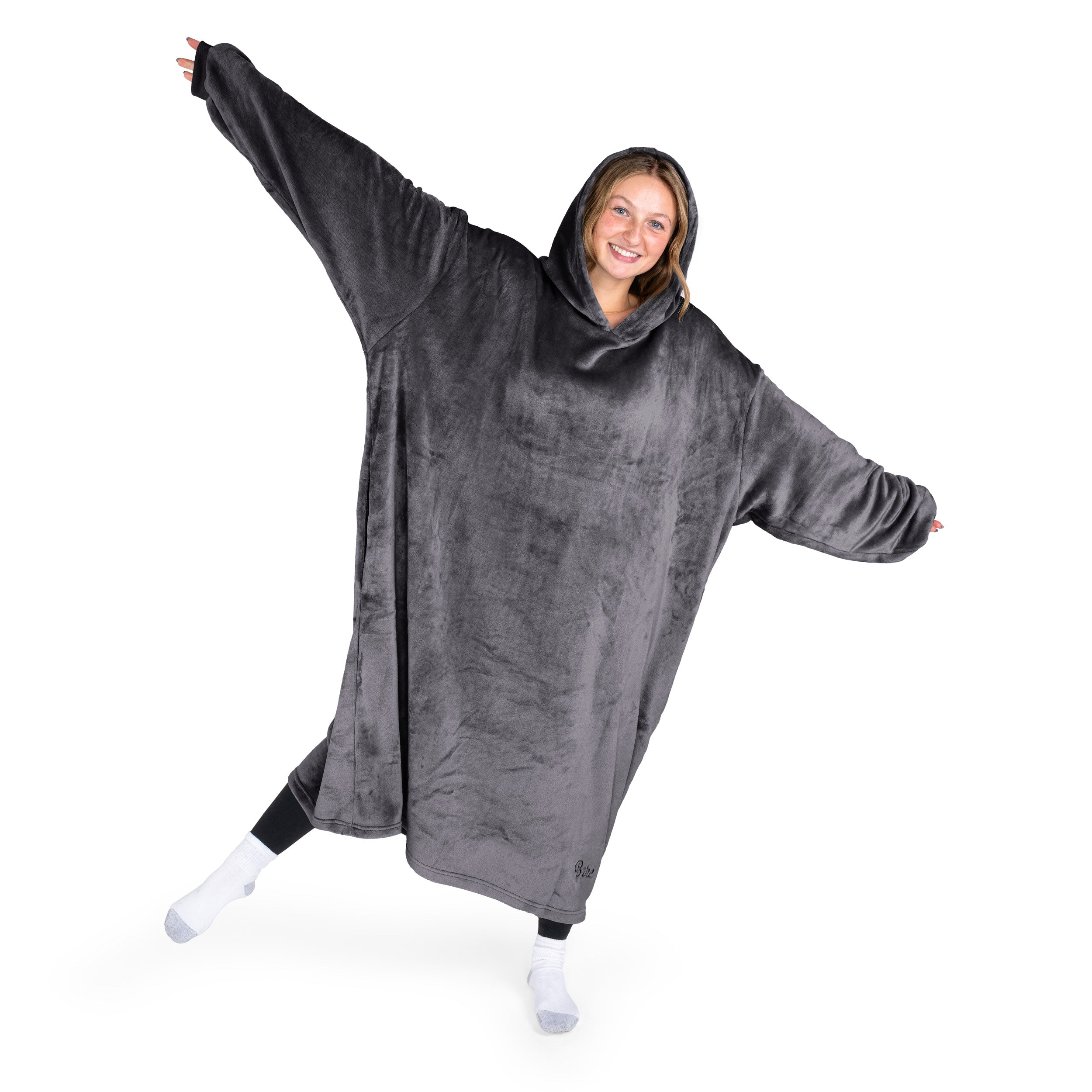 The Bare Homey™ - Microplush Wearable Blanket - Adult