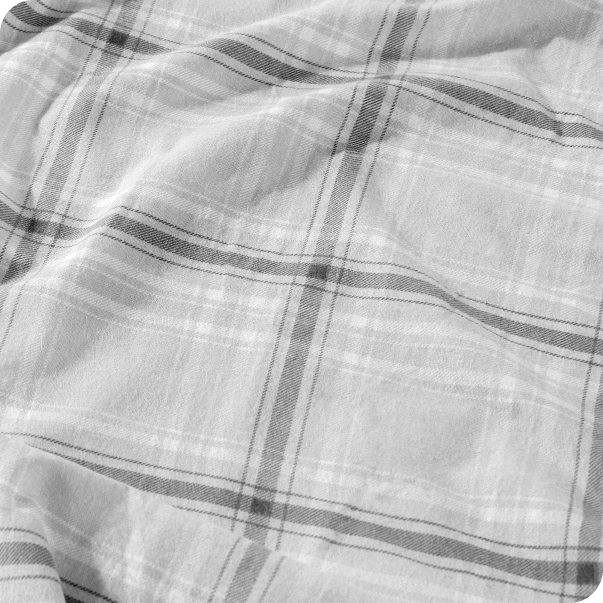 Cotton Flannel Sheet Set - Prints - Bare Home