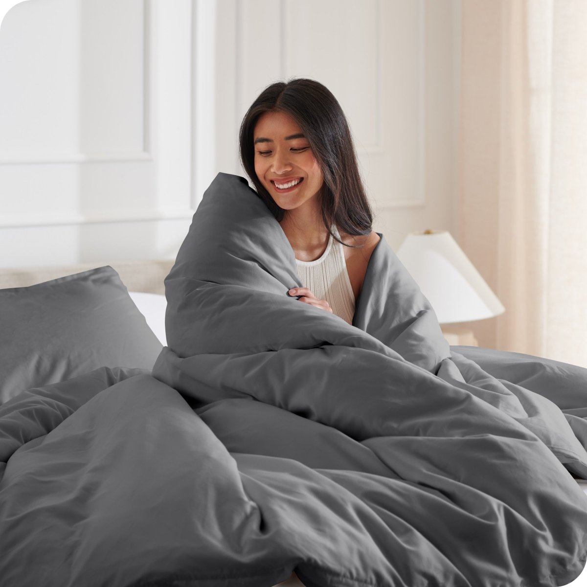 Microfiber Duvet Cover & Sham Set - Bare Home