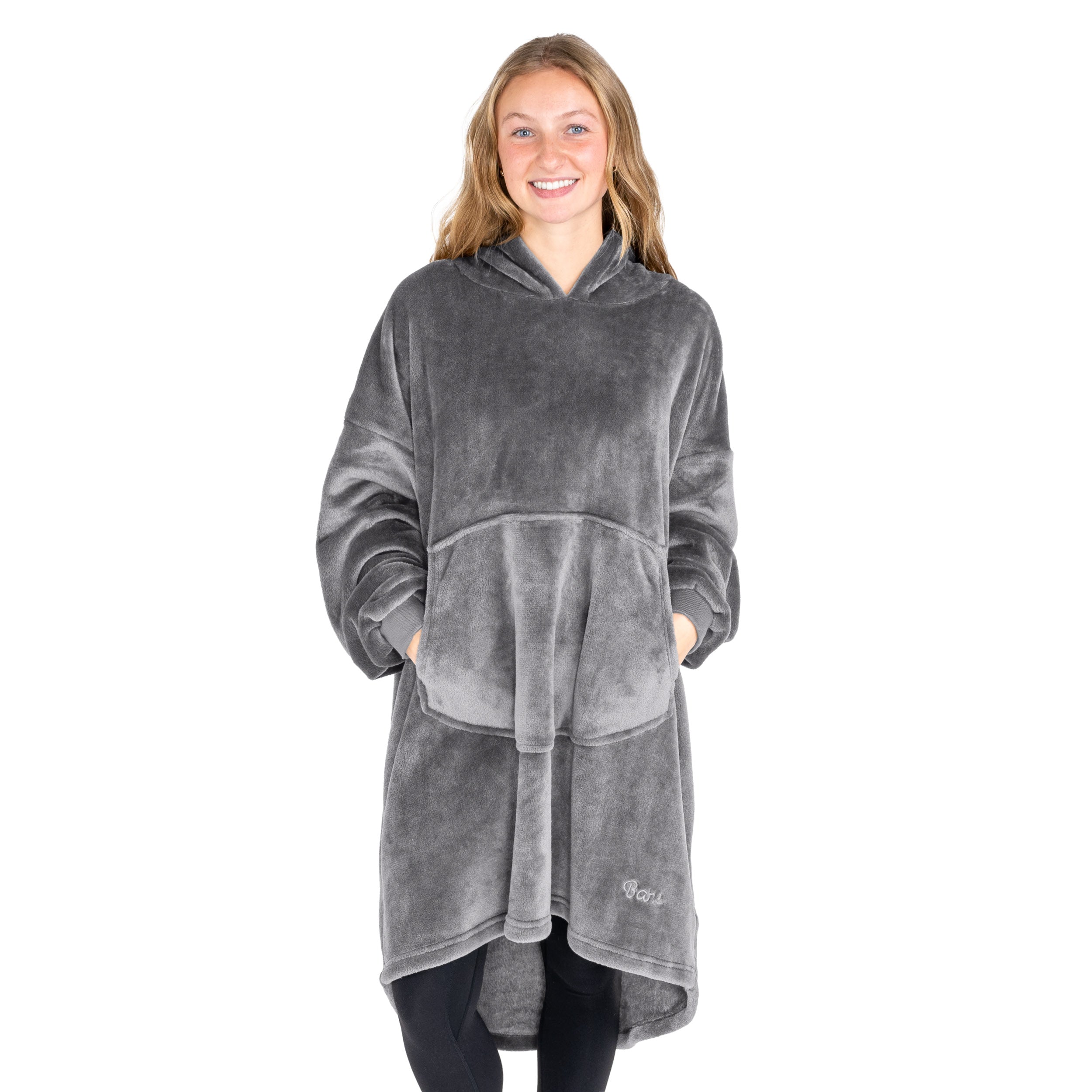 The Bare Homey™ - Microplush Wearable Blanket - Adult