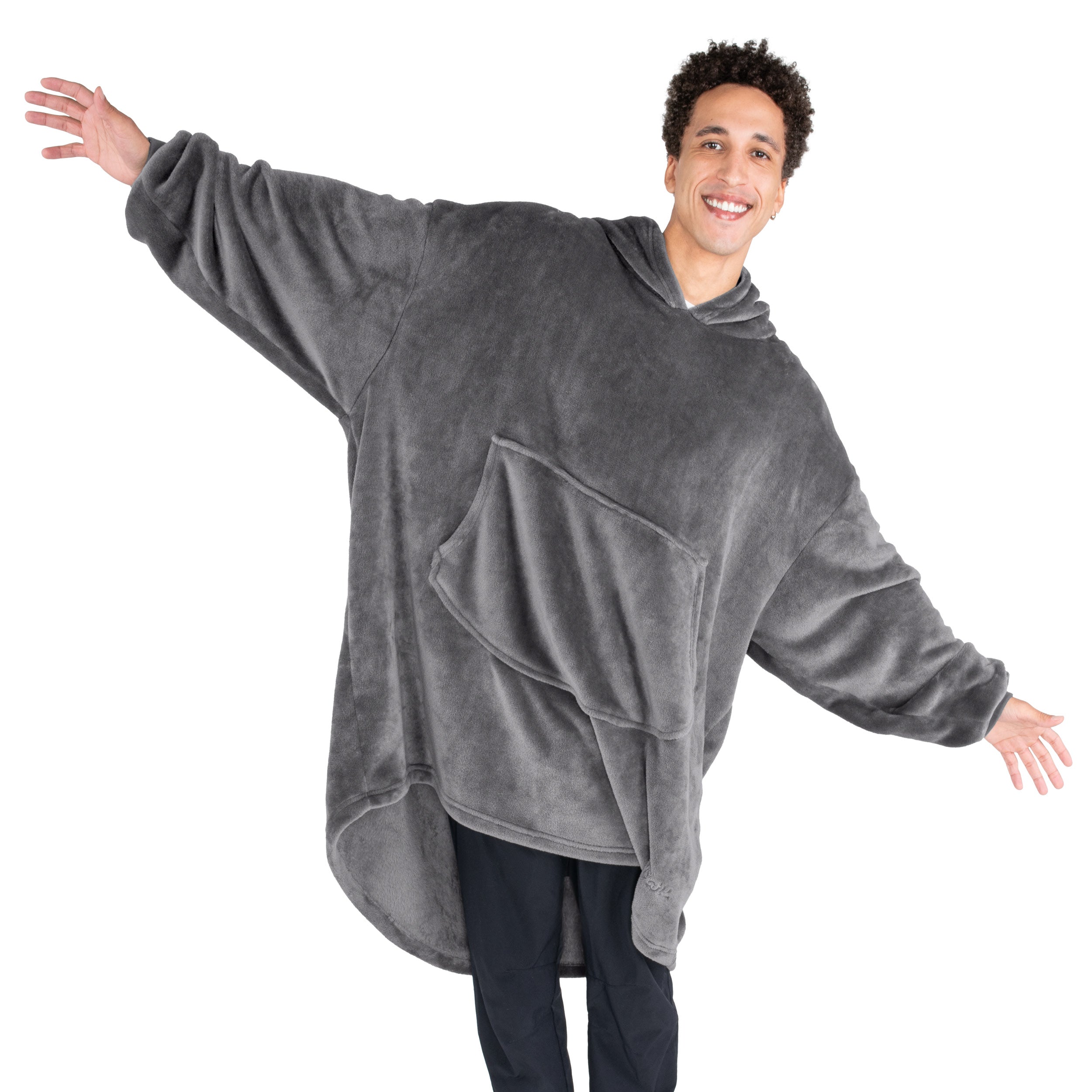 The Bare Homey™ - Microplush Wearable Blanket - Adult