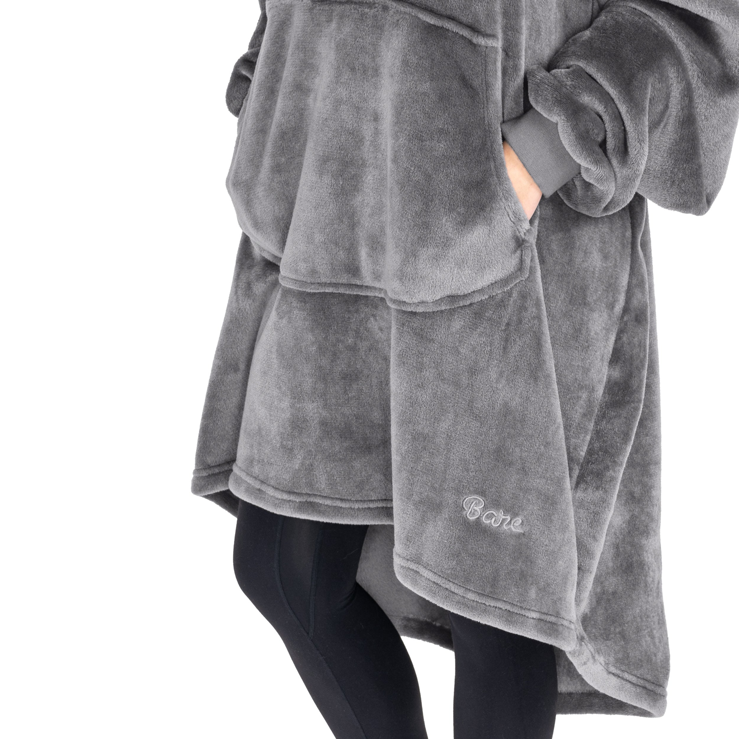 The Bare Homey™ - Microplush Wearable Blanket - Adult