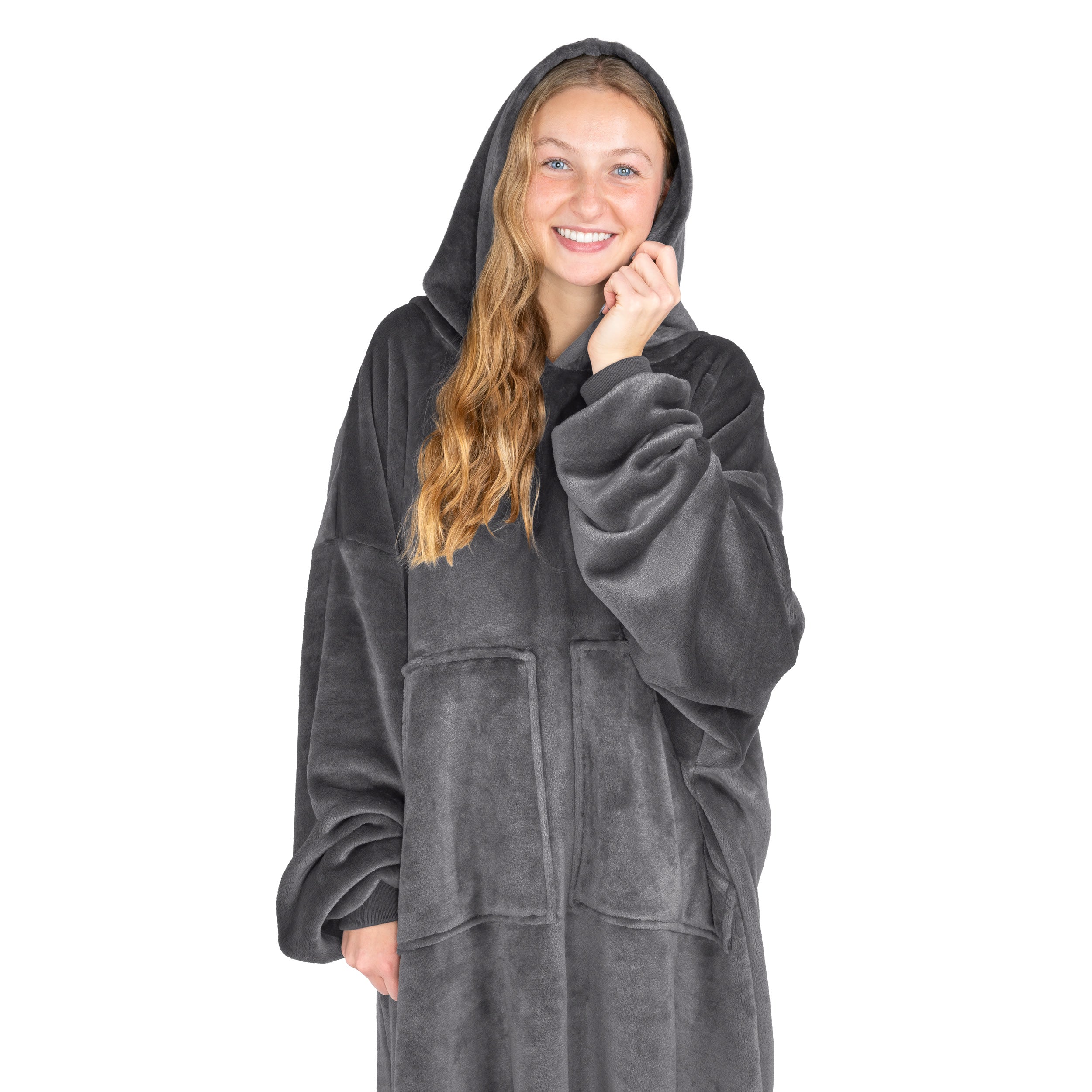 The Bare Homey™ - Microplush Wearable Blanket - Adult