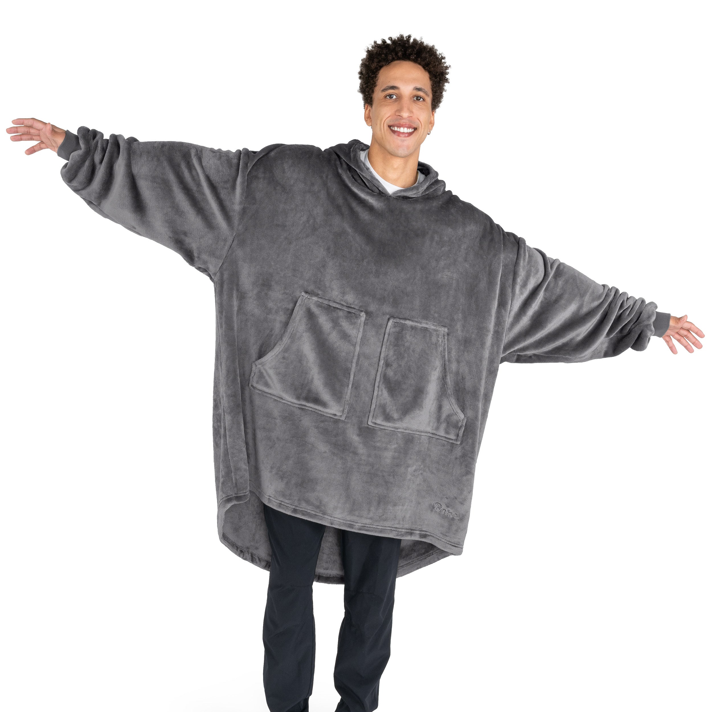 The Bare Homey™ - Microplush Wearable Blanket - Adult