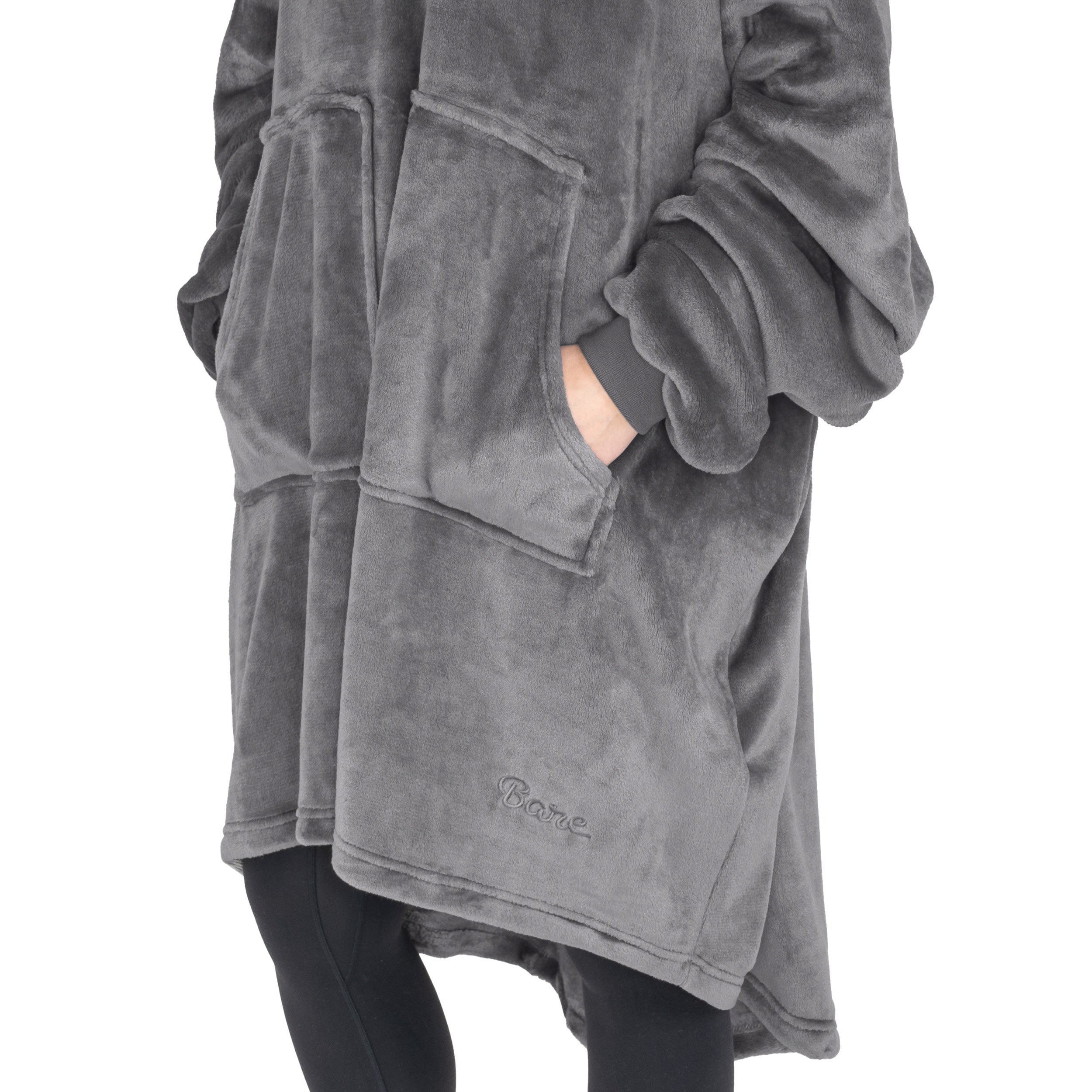 The Bare Homey™ - Microplush Wearable Blanket - Adult