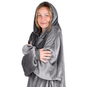 The Bare Homey™ - Microplush Wearable Blanket - Adult
