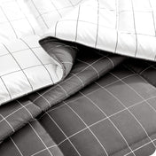 Down Alternative Box Stitch Comforter Set
