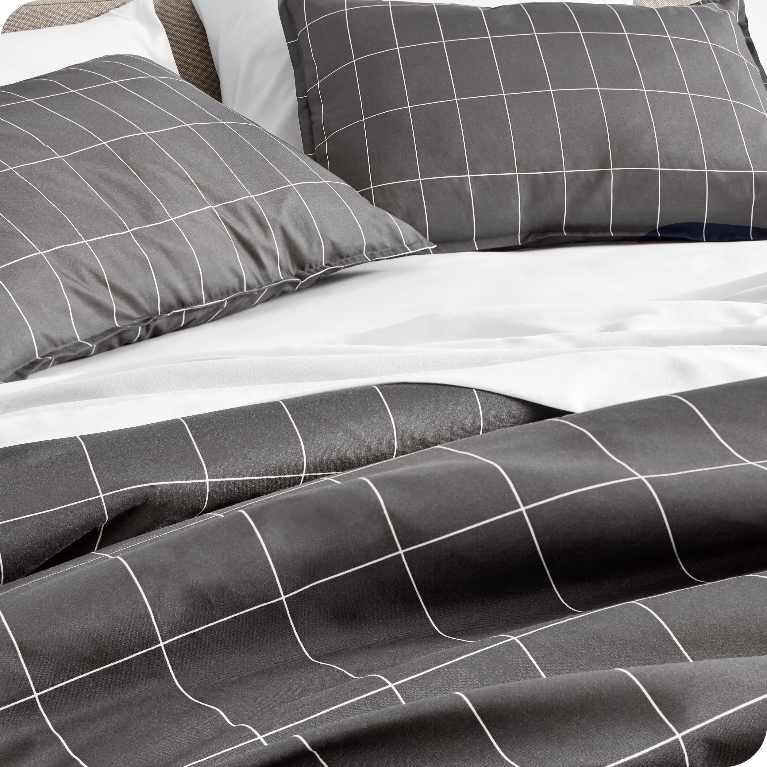Microfiber Duvet Cover & Sham Set - Prints