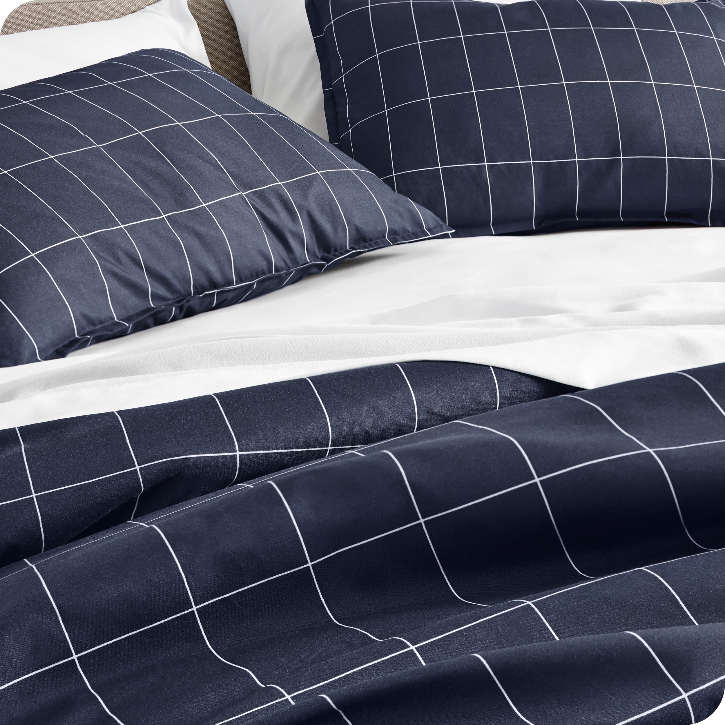 Microfiber Duvet Cover & Sham Set - Prints