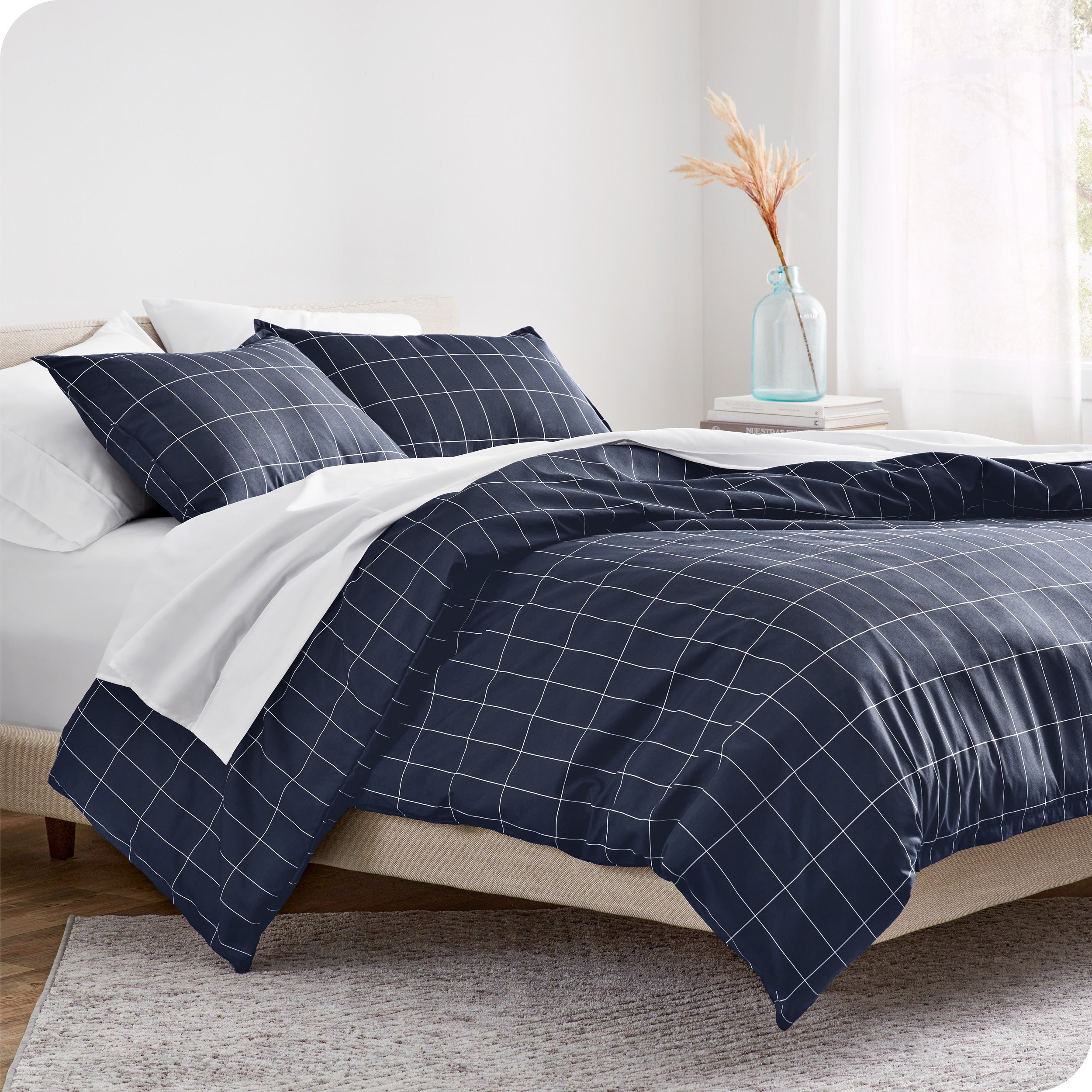Microfiber Duvet Cover & Sham Set - Prints