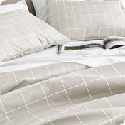 Microfiber Duvet Cover & Sham Set - Prints