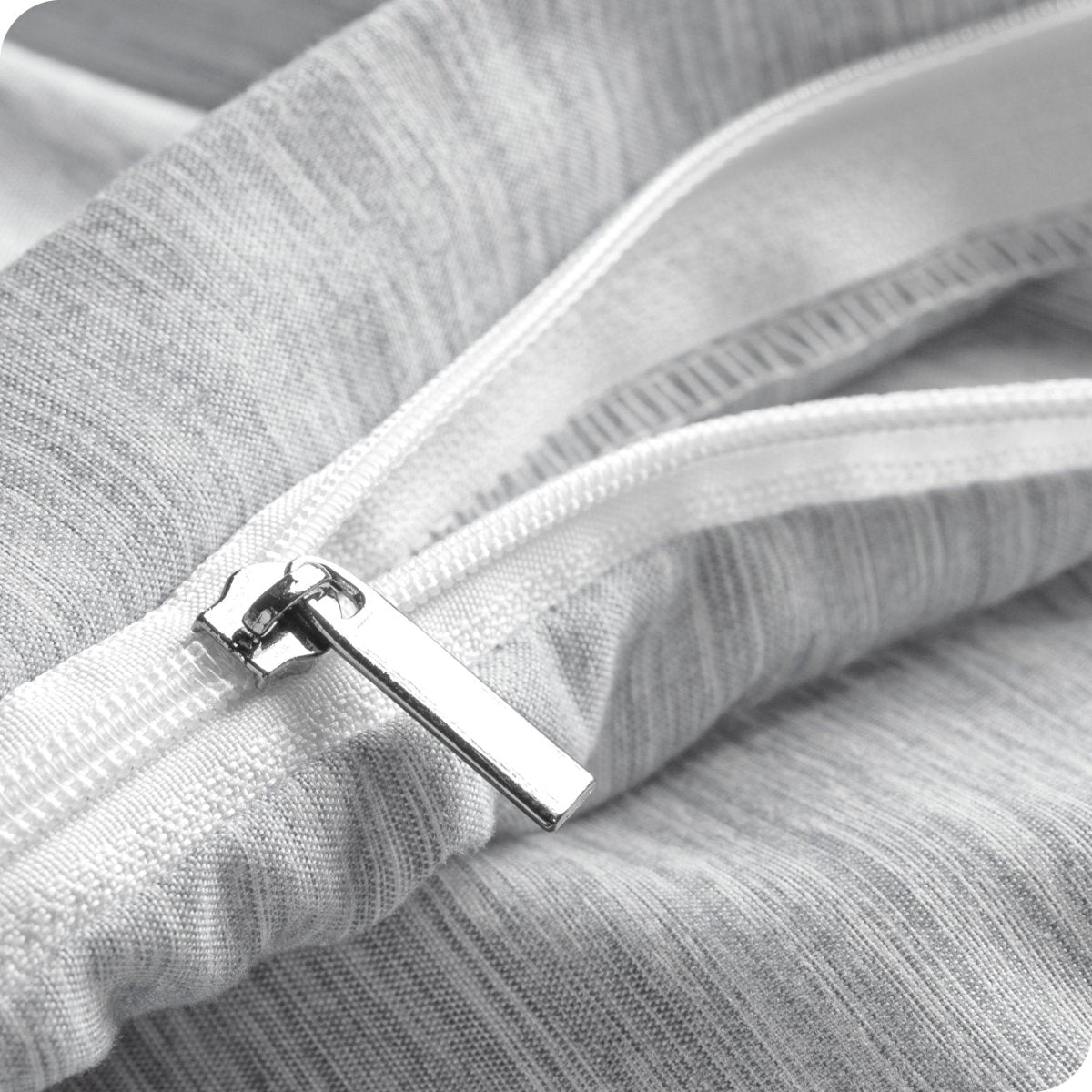 Microfiber Duvet Cover & Sham Set - Heather - Bare Home