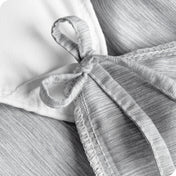 Microfiber Duvet Cover & Sham Set - Heather