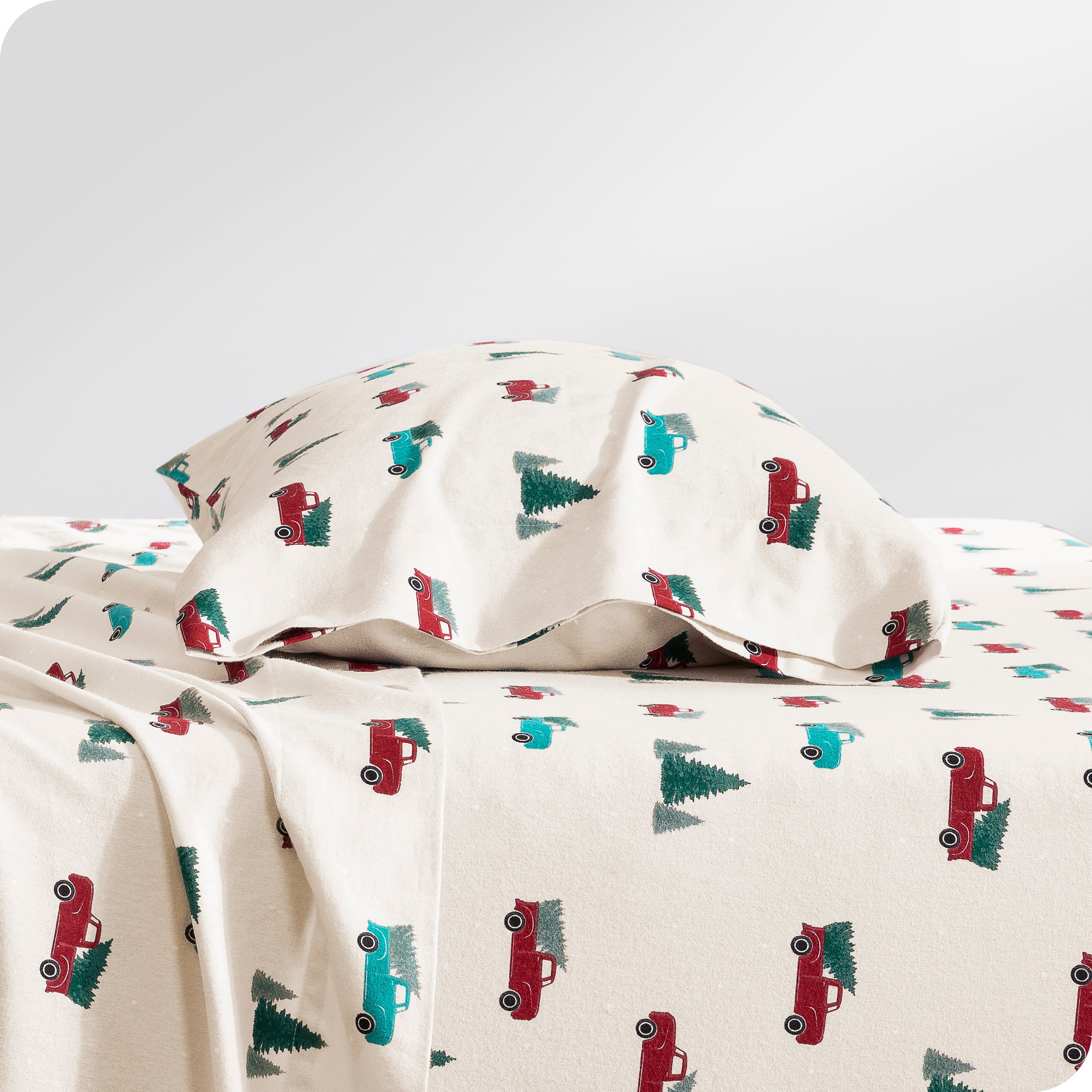 Cotton Flannel Sheet Set - Prints