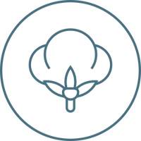 100 Percent Cotton Icon