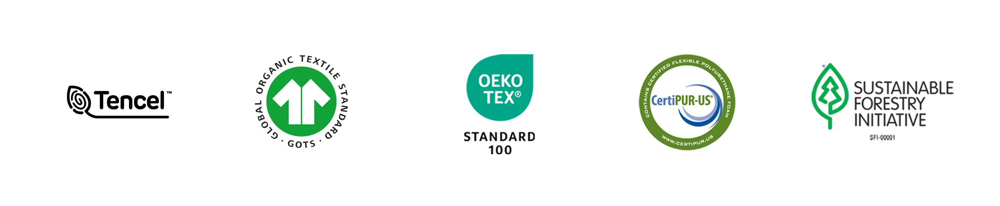 Bare Home Brand Certification logos