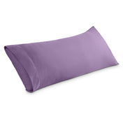 A microfiber body pillowcase on a pillow
