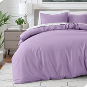 Microfiber Duvet Cover & Sham Set - Bare Home