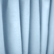 Close up image of a grey receiving blanket