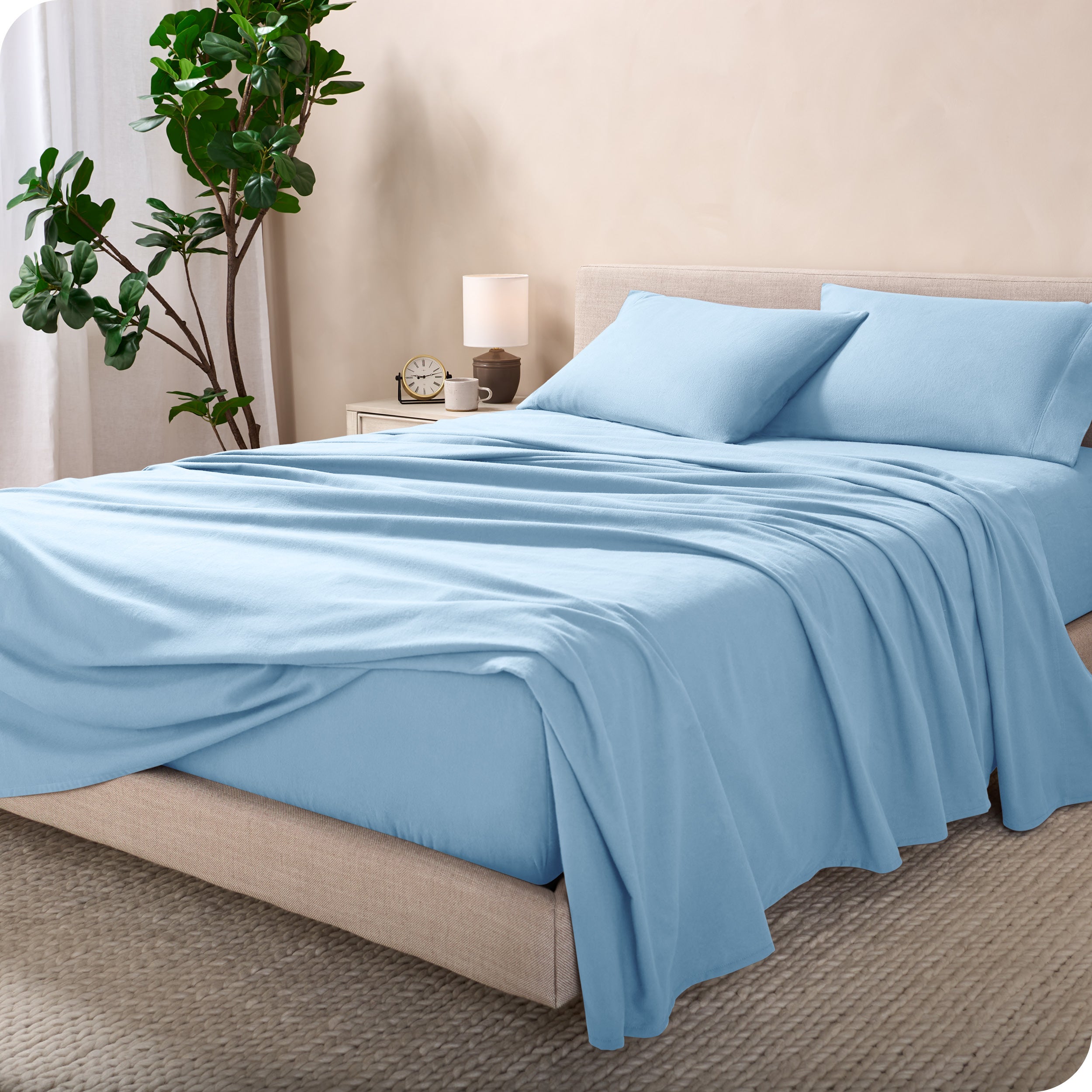 Cotton Flannel Sheet Set