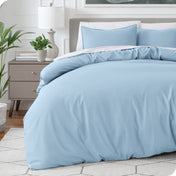 Microfiber Duvet Cover & Sham Set - Bare Home