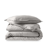 Cotton Flannel Duvet Cover & Sham Set