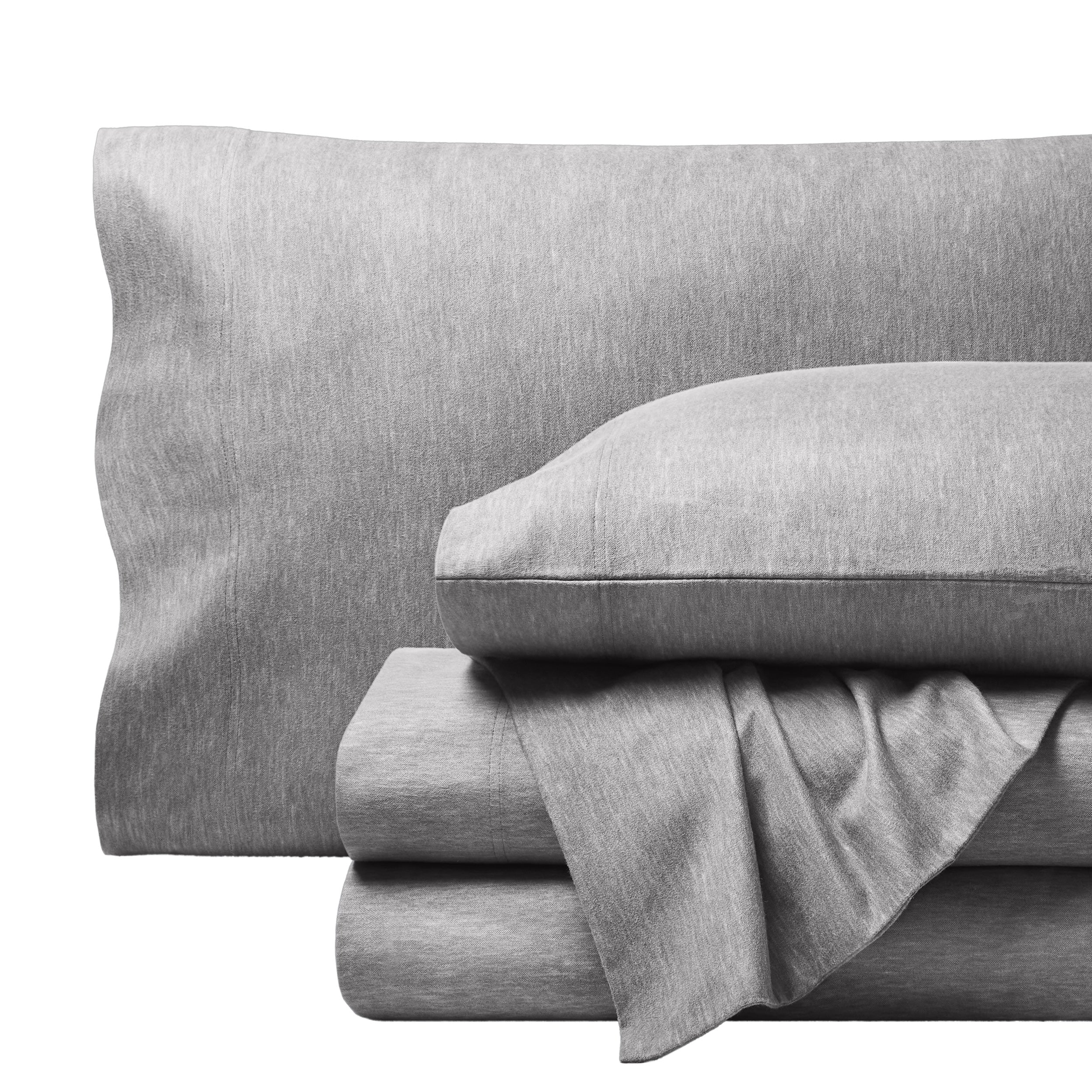 Cotton Flannel Sheet Set - Heather