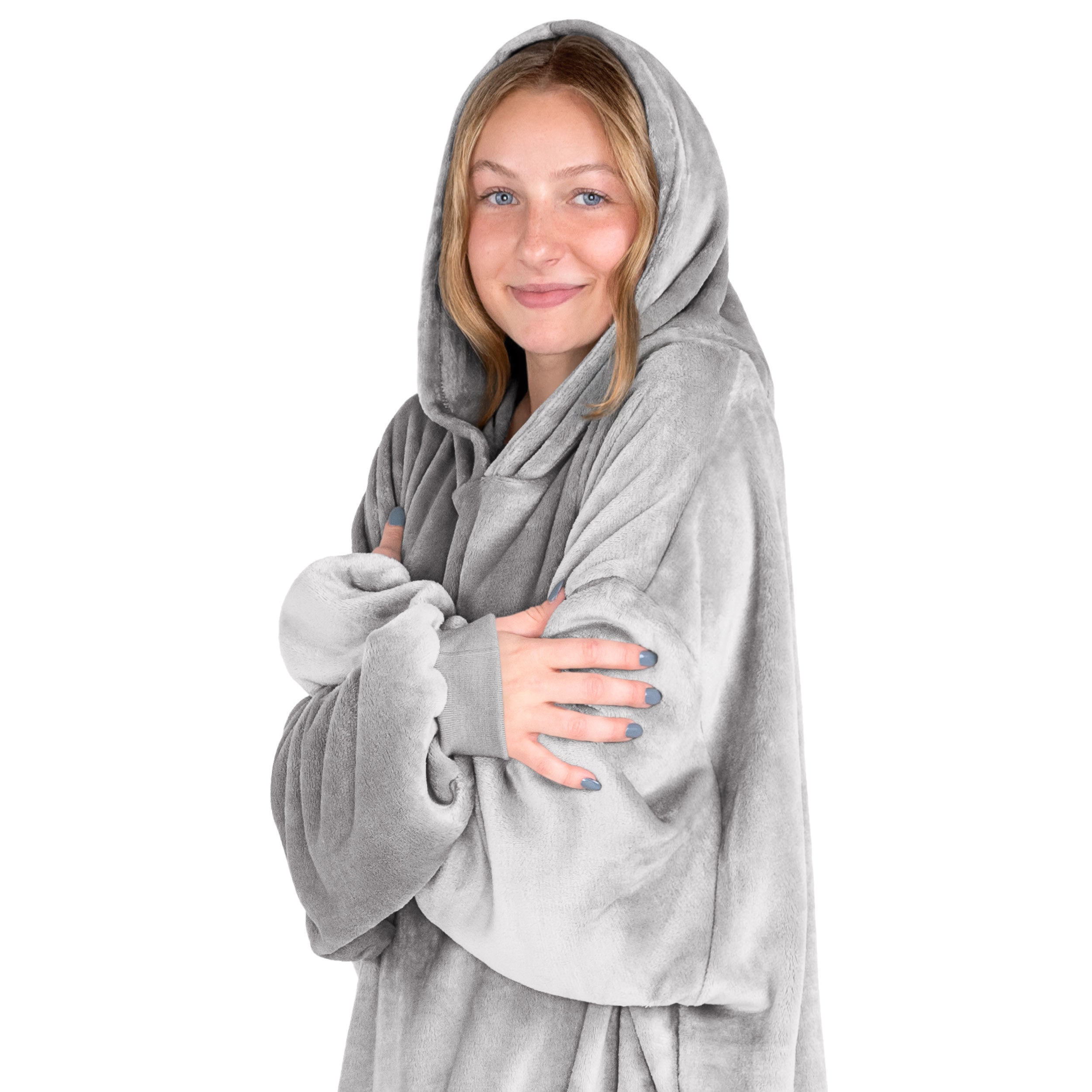 The Bare Homey™ - Microplush Wearable Blanket - Adult